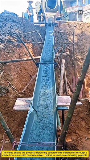 Manual Pile Concreting