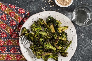 Recipe: Sesame-Ginger Roasted Broccoli