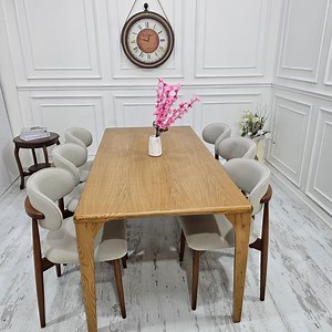 Retro Solid Wood Dining Room Set - Timeless Elegance, Farmhouse Kitchen Table Set, Handmade Living Room Table, Dining Chair - Etsy