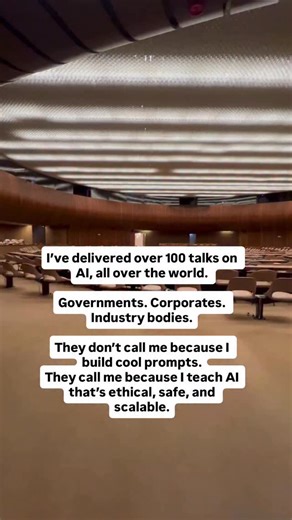 Dr Nici Sweaney | Feminist AI Futurist & Keynote Speaker | I’ve taught executives. I’ve advised government. I’ve been on global stages. They don’t call me to build bots. They call me to build... | Instagram