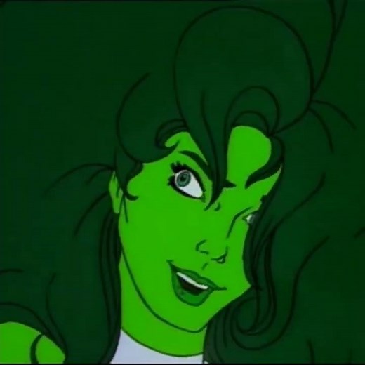 Jen grows into the muscular She-Hulk (The Incredible Hulk) #shorts #musclegrowth #musclegirl #hulk
