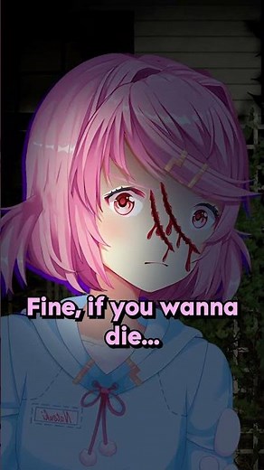 Possessed Natsuki VS Monika🧁🎹(DDLC Voiced Animation) #ddlc #shorts