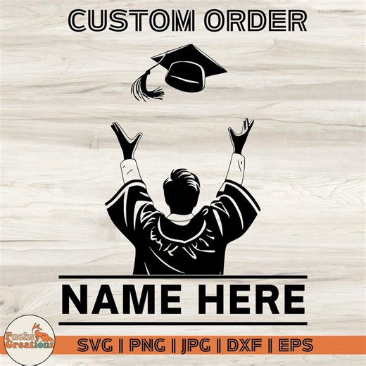 Custom Graduation Cap SVG: Class of 2026 Design (digital Download) - Etsy UK