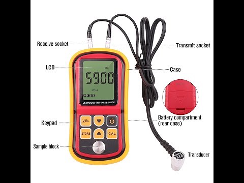 How to use Ultrasonic Thickness gauge