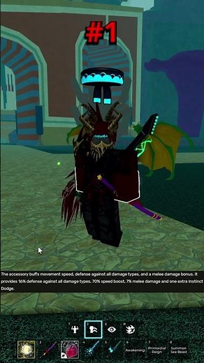 The BEST Accessories in Blox Fruits... #bloxfruits #roblox #gaming