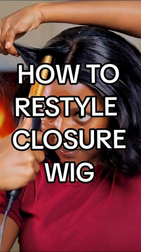How to Style a Glueless 4x4 Closure Wig with Center Part | Hair Tutorial