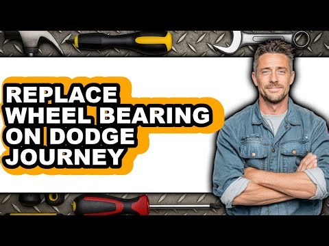 How to Replace Wheel Bearing on Dodge Journey (UPDATED)