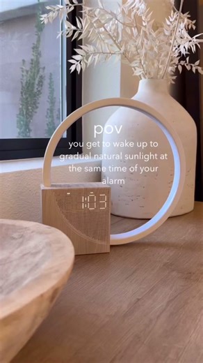 Sunrise Alarm Clock for Gentle Wake-Up and Sleep Aid