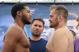 Photos: Michael Hunter, Maldonado - Set For Heavyweight Clash
