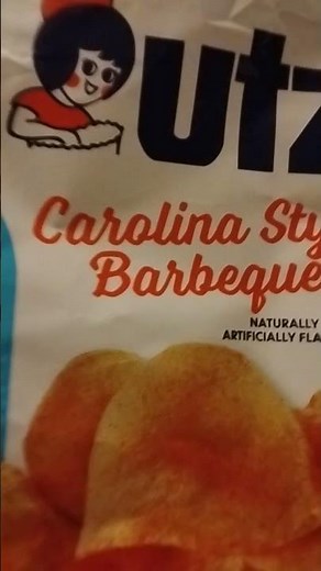 utz Carolina BBQ chips so good 👍