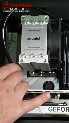 DIY PC Build: Epic CPU Cooler Install & First Boot!