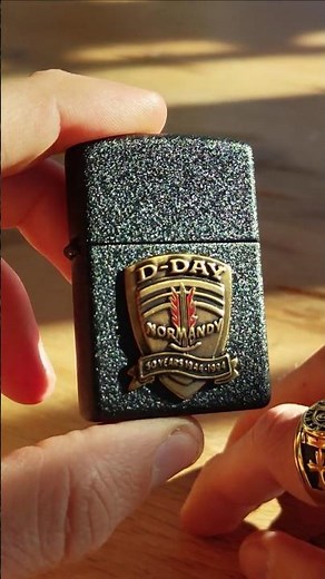 Zippo D-Day Normandy… A Piece of History #zippo #edc #lighter