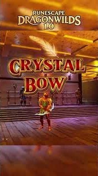 Runescape Dragonwilds: How to get the Crystal Bow #runescape #runescapedragonwilds