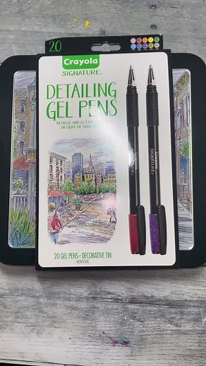 Crayola Signature Glitter and Metallic Gel Pens Review