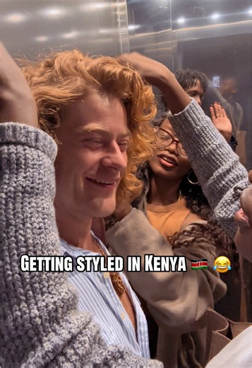 Are all gingers secretly black? 👨‍🦰😂 #Kenya #Nairobi #KenyaTikTok #Ginger #AfricaTravel