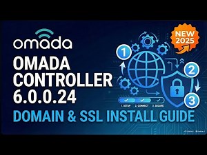 How to Add Domain Name & Install SSL Certificate in Omada Controller V6| Full Setup Guide (2025)