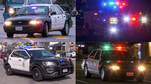 LAPD Responding Code 3 (Compilation 20)