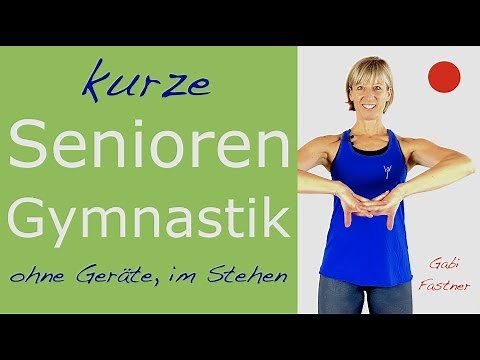 🍏17 min. Standing gymnastics for seniors | without equipment, standing