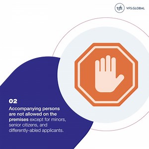 1.8K views · 35 reactions | We follow some simple guidelines at all VFS Global Application Centres to avoid overcrowding and ensure you enjoy a hassle-free experience. Keep these guidelines in mind when planning your next visit to our Application Centres! | VFS Global | Facebook