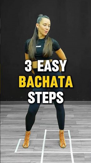 Try these 3 easy Bachata steps! Bachata Tutorial For Beginners