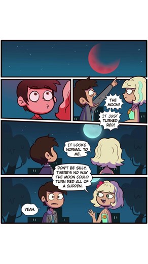 😱Red Moon Alert: Astronaut's Code Brown! | SVTFOE Comic