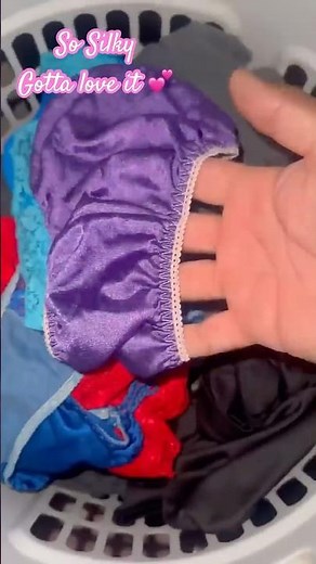 Silky satin bikini