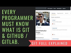 What is GIT in Hindi | Github & Gitlab in Hindi | Introduction to Git in Hindi with Live Example