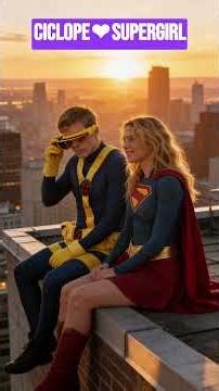 👉 El romance imposible entre Cyclops y Supergirl 😳 Marvel x DC