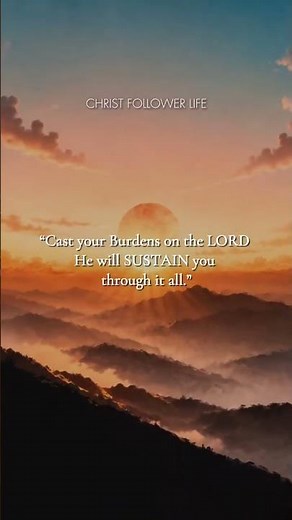 When Your Heart Feels Heavy, Give It To God ✨ Psalm 55:22 #bibleverse #kjv #quotes #christian