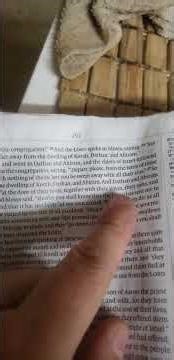 Numbers 16:20-30 of Numbers 16:1-50(Korah's Rebellion)