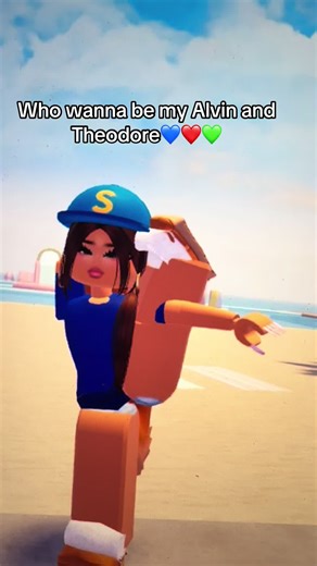 Alvin & The Chipmunks #Roblox 💙❤️💚