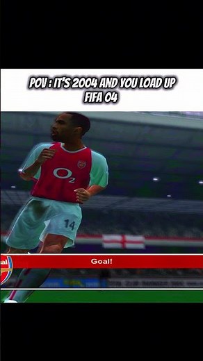 POV: IT's 2004 and You load up FIFA 04 🔥