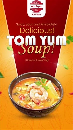 Try the Best Tom Yum Soup at Al-Aqsa Kitchen, Bronx! #alaqsakitchen #bronx #halalfood