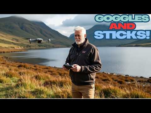 🚀 How to Fly a DJI Drone with DJI Goggles 2 & Standard Controller (No Motion Controller Needed!) 🎮🕶️