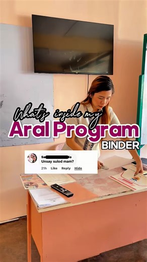 Vanda Rema on Instagram: "Here’s what’s inside my Aral Program Binder 😍 #teacher #teacherlife"