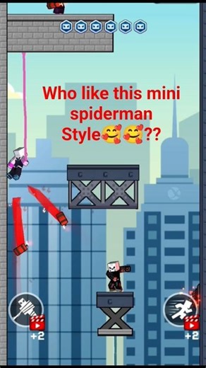 Mini Spider-Man vs Enemies 🔥🔥#short. 1m views