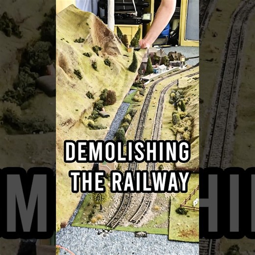 Destroying The Sam's Trains Model Railway | 2012-2026 #modeltrains #rip #demolition