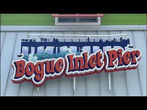 Live! Bogue Inlet Pier! Emerald Isle NC