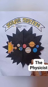 Solar System🌞✨🌎✨🌝 #solarsystem #SolarSystemModel #solarenergy #SolarEnergySavings ☺ | The Physicist