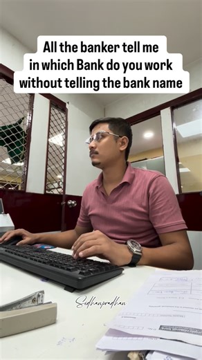Sidhan Shestra Pradhan on Instagram: "Bankers get creative in the comment section #banker #banking #corporate #sbiclerk #ibpsclerk #bankerlife #pnb #sbi"