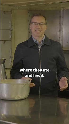 Inside a WW2 Warship's kitchen