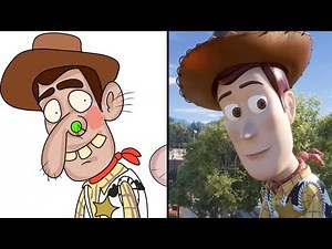 Toy Story 4 drawing meme | woody , buzz , bo peep funny moments