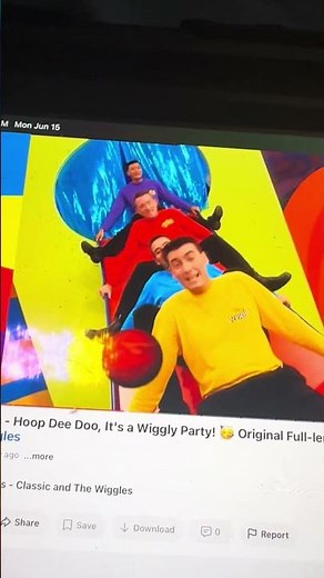 The Wiggles Captain Magic Buttons/Lizzie Cartoon (2002)
