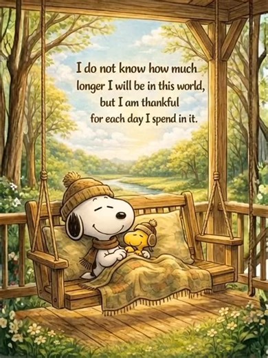 Funny Snoopy Daily on Instagram: "Thankful for each day ❤️😍🥰💕 - #snoopylover #snoopy #snoopygrams #thankful #charliebrown"