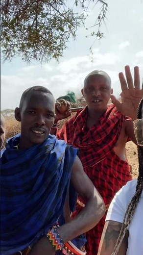 Maasai Tribe in Kenya 🇰🇪 | 10 Sec Glimpse