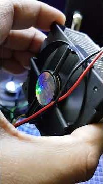 Thermoelectric Peltier Module TEC1-12706 with Intel CPU fan & Heatsink