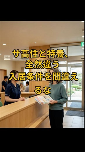 親の施設選びで最初に間違えるポイント｜サ高住と特養は「安い・高い」だけで選ぶと後悔します