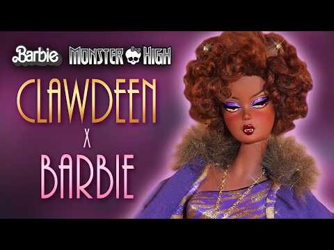 My Custom Vintage CLAWDEEN WOLF DOLL! 🌙 💜 [ MONSTER HIGH x BARBIE ]