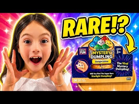 ONLY 6 DUMPLINGS… IS ONE RARE!? #rare #Unboxing #Surprise #Challenge #Toy #BlindBag #Trending #fyp