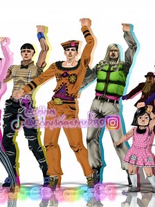 Respondendo a @coryjoestar789 @Carina Say So | Models | By Reol1999, CoryJoestar789 | Animation | Motion: EpicGames Retargeting: Hulasemoos | Effects | DropShadow Workingfloor #jojo #jjba #josuke8 #joshuhigashikata #norisukehigashikata